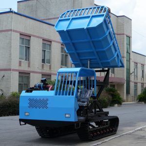 乘坐式5T举升翻斗履带车